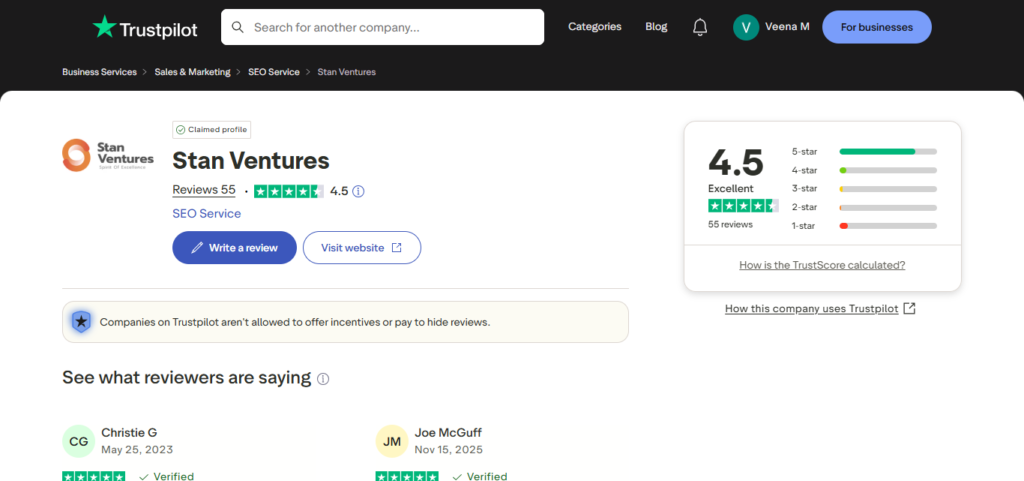 Stan Ventures Reviews