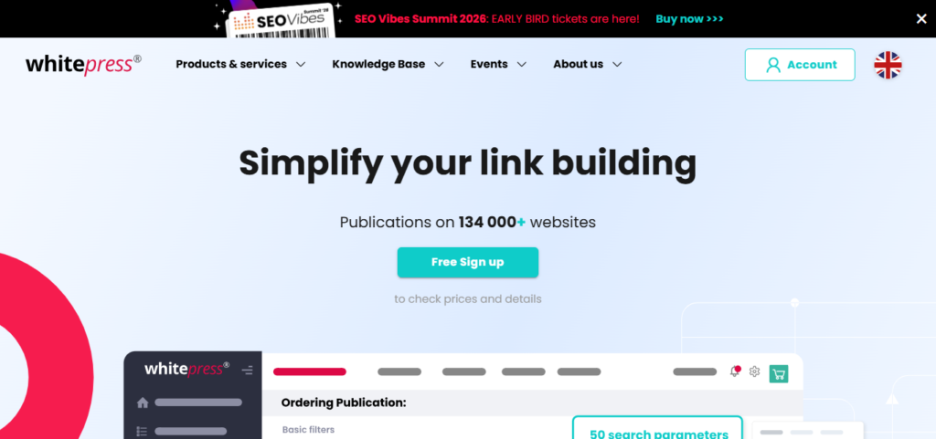 Whitepress - Top Link Building Marketplace