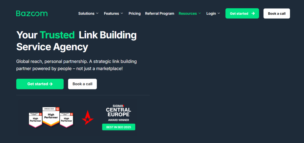Bazoom - Link building Marketplace