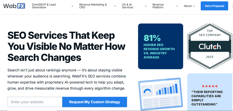 WebFX - White Hat SEO Services Provider