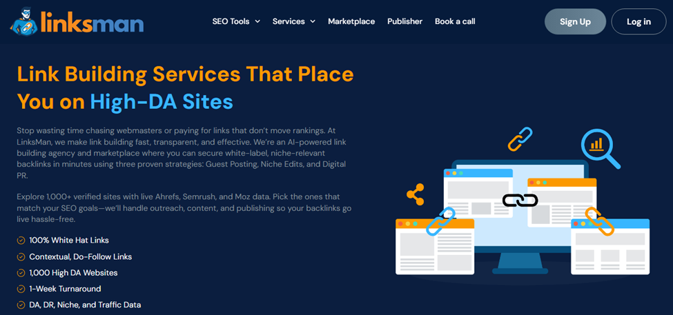 Linksman - white hat SEO services providers