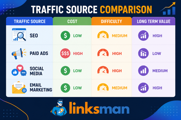 Why SEO is the best traffic source for affiliate marketing?