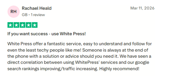 Client review from Trustpilot